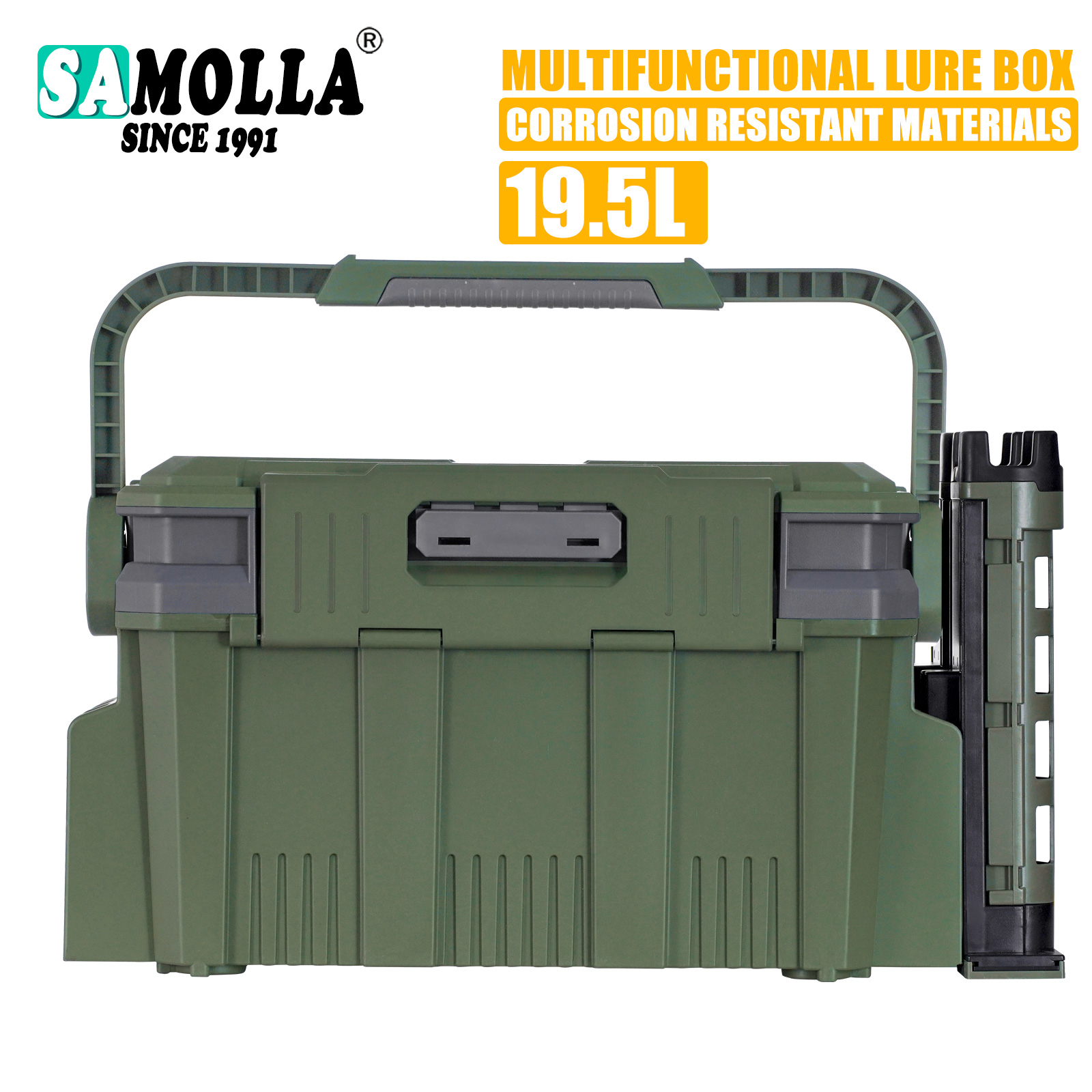 New Large Fishing Box Suit 19. - Fishing Equipment Kit review and price