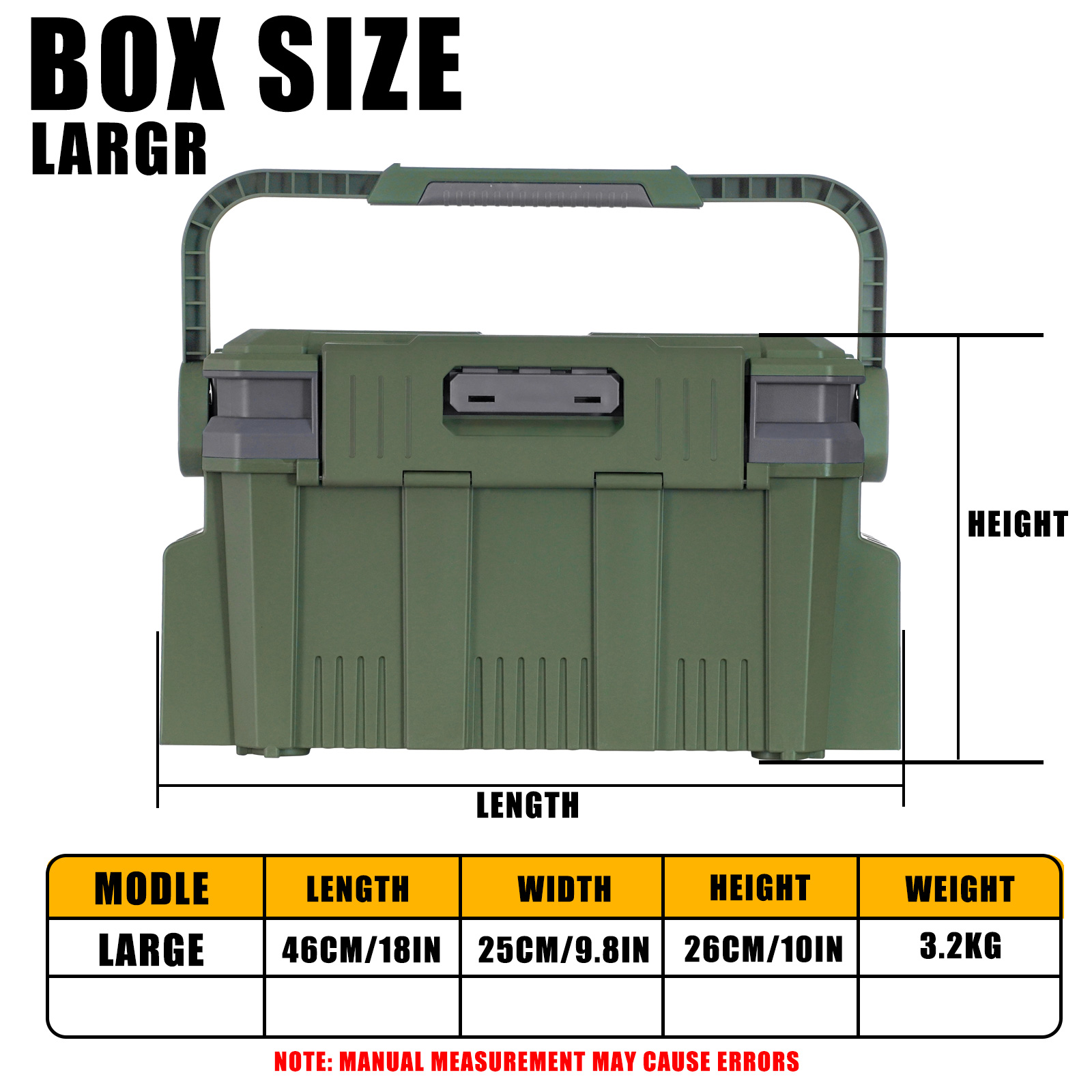 New Large Fishing Box Suit 19. - Fishing Equipment Kit review and price