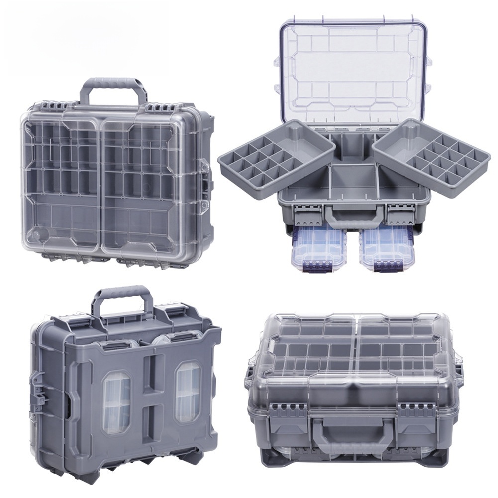 1pc Waterproof Double Layer Po - Fishing Equipment Kit review and price
