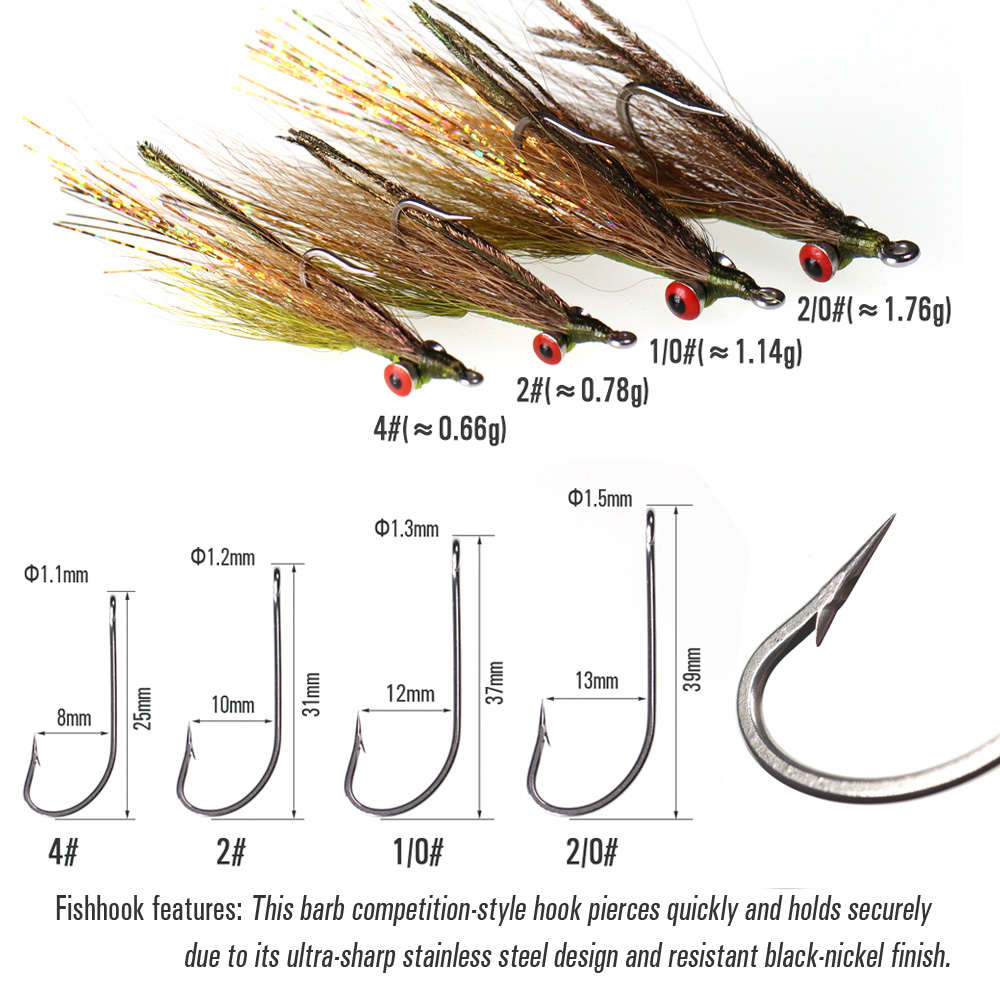 Wifreo 3pcs/6pcs Bucktail Clou - Fishing Equipment Kit review and price